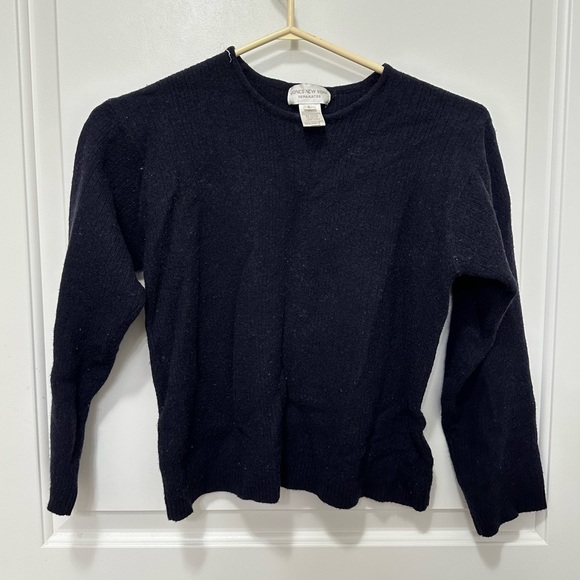 Vintage Jones New York black Lambs wool longsleeve sweater - Picture 6 of 7